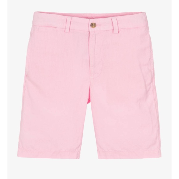 Ralph Lauren Other - Polo Ralph Lauren Boys Straight Fit Linen‎ Blend Shorts Classic Preppy Summer